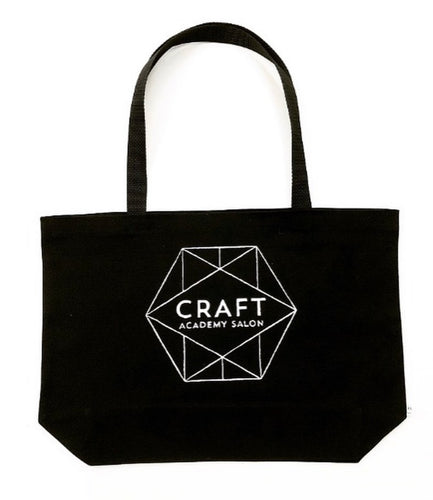 Elevate Your Craft Game with Our Signature Black Craft Tote Bag