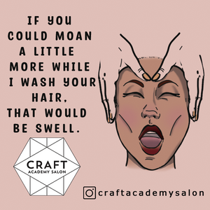 CRAFTY Hair Salon Sticker Collection