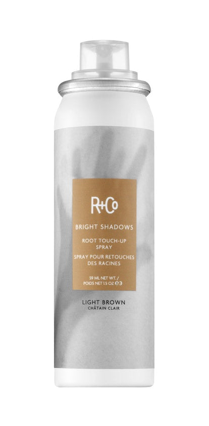 R + CO Bright Shadows Root Touch Up Spray - Light Brown