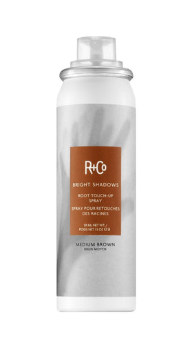 R + CO Bright Shadows Root Touch Up Spray - Medium Brown