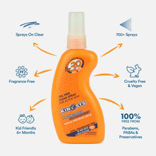Load image into Gallery viewer, Kinesys SPF 30 Kids Spray Sunscreen
